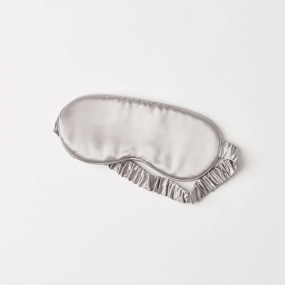 Buy Silk Eye Mask - Silver Online