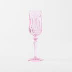 CRYSTAL LOOK_Crystal Look Champagne Flute / Pink