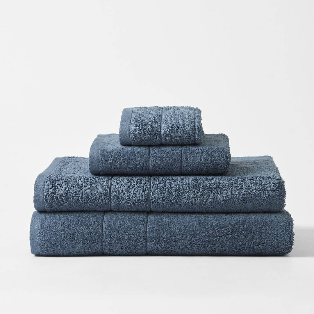 Bliss Egyptian Cotton Luxury Towels, Size: Tub Mat, Blue