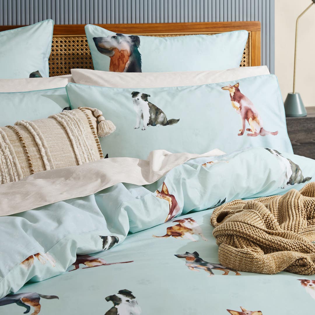 Puppy quilt cover cheap