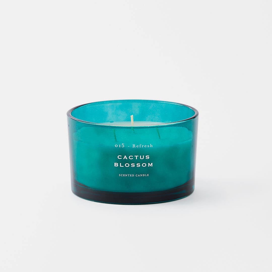 Buy Fleur 450g Clear Glass Candle Cactus Blossom Online Bed