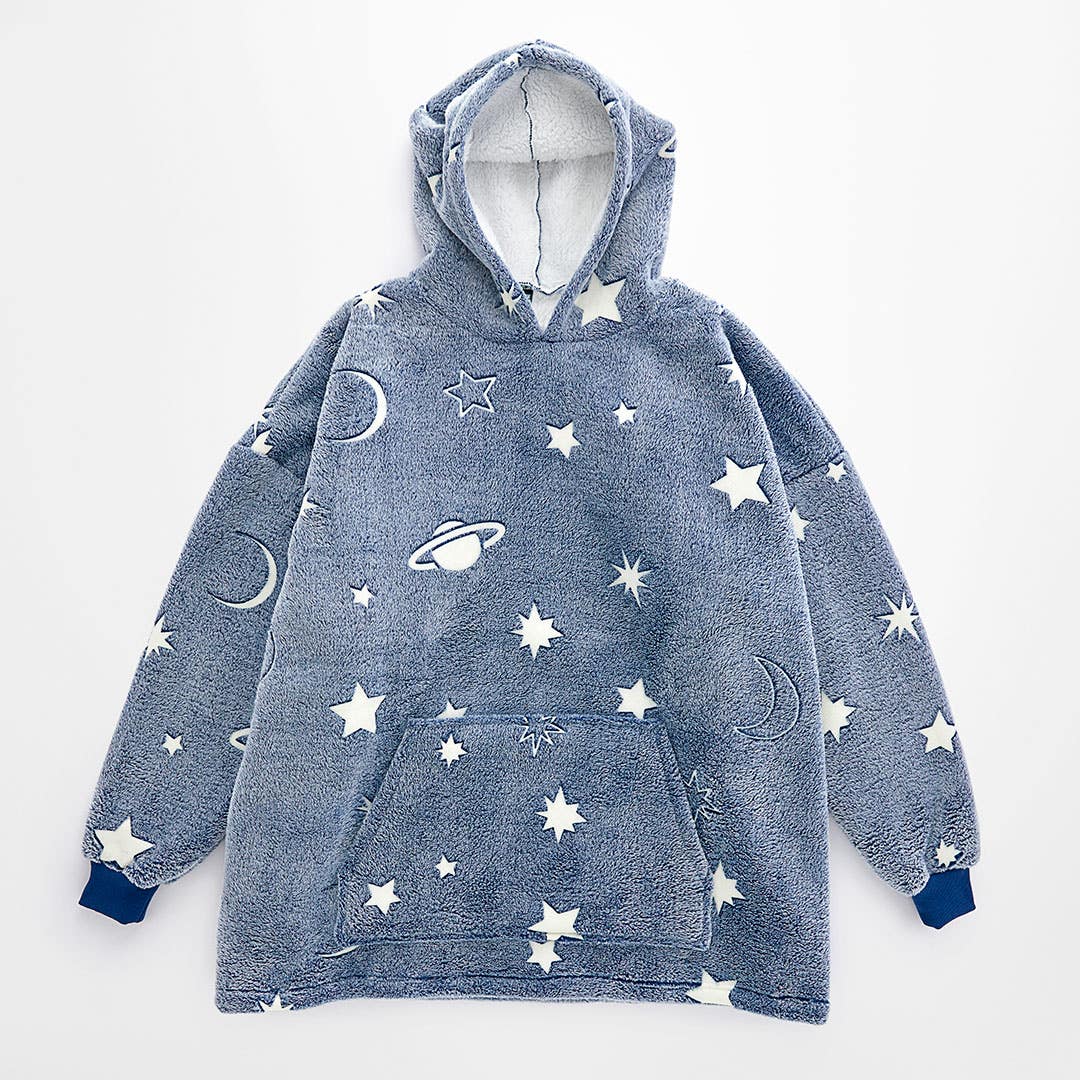 Galaxy hooded blanket on sale