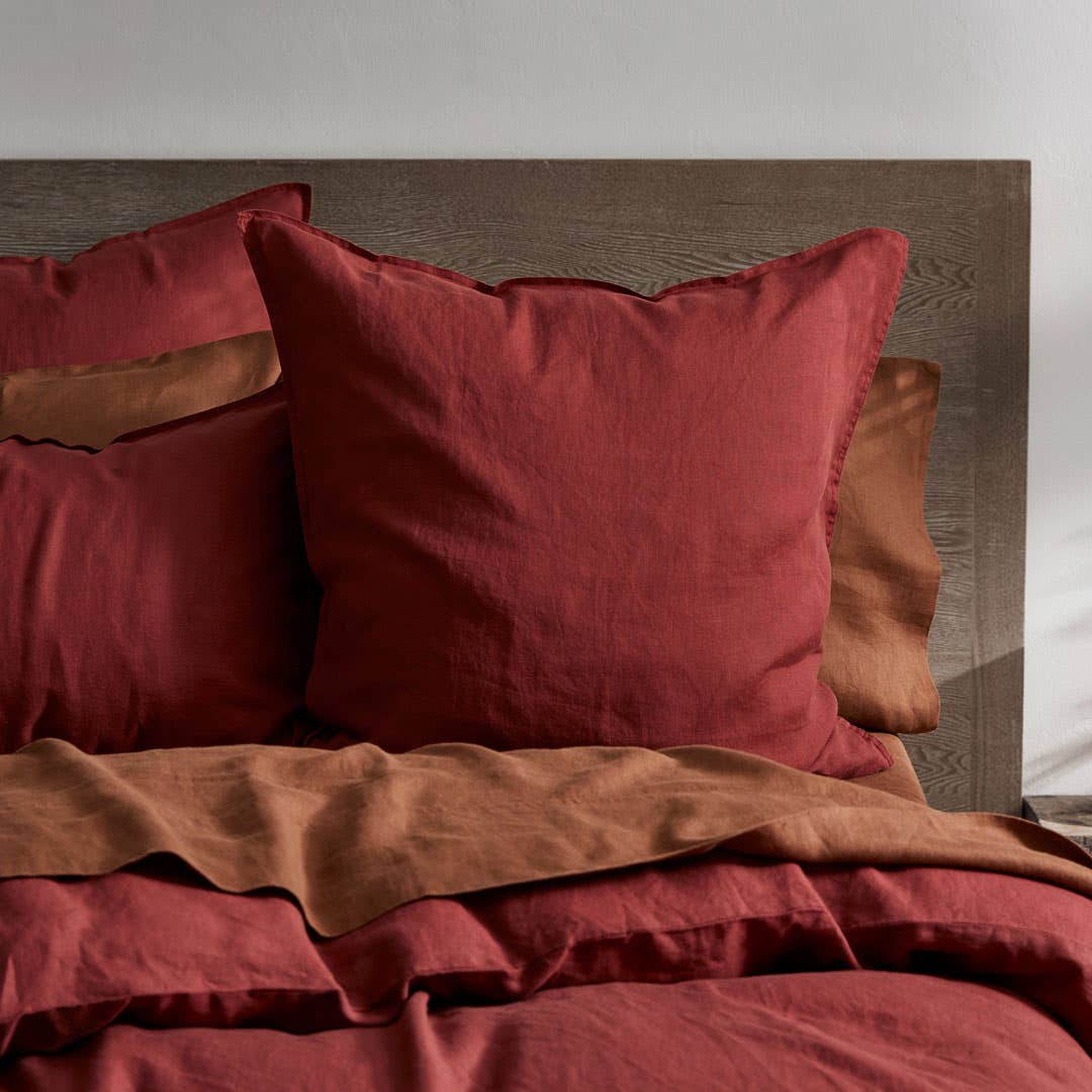 Milano European Pillowcase Henna