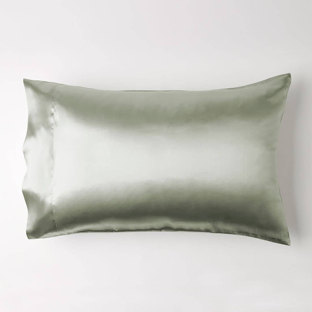 Buy Silk Pillowcase Sage Online Bed Bath N Table
