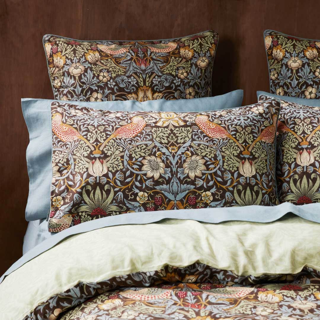 Strawberry shop thief pillow