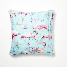 Panama Flamingo Outdoor Cushion | Bed Bath N