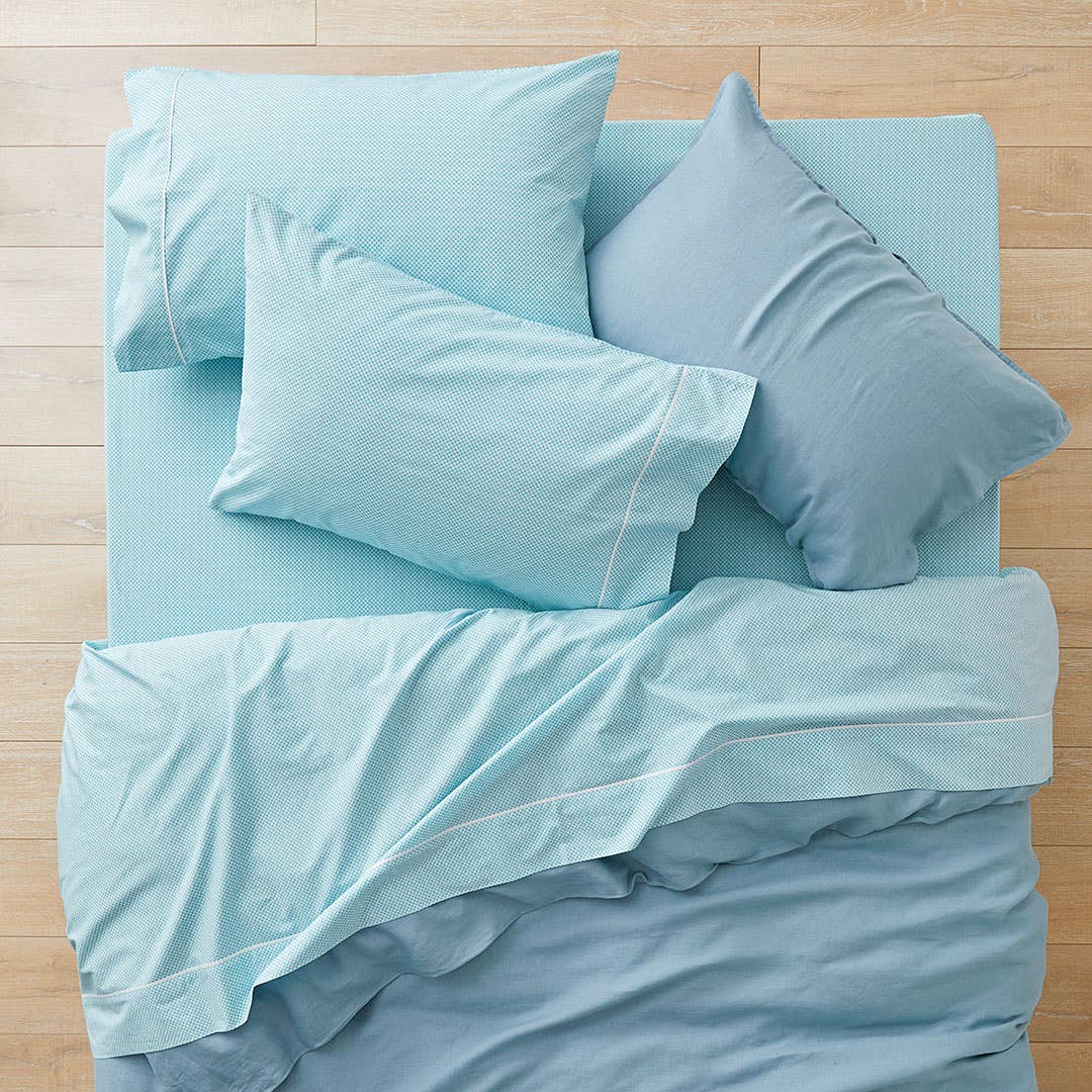 Buy Sasha 250 Tc Cotton Sheet Set Teal Online Bed Bath N Table
