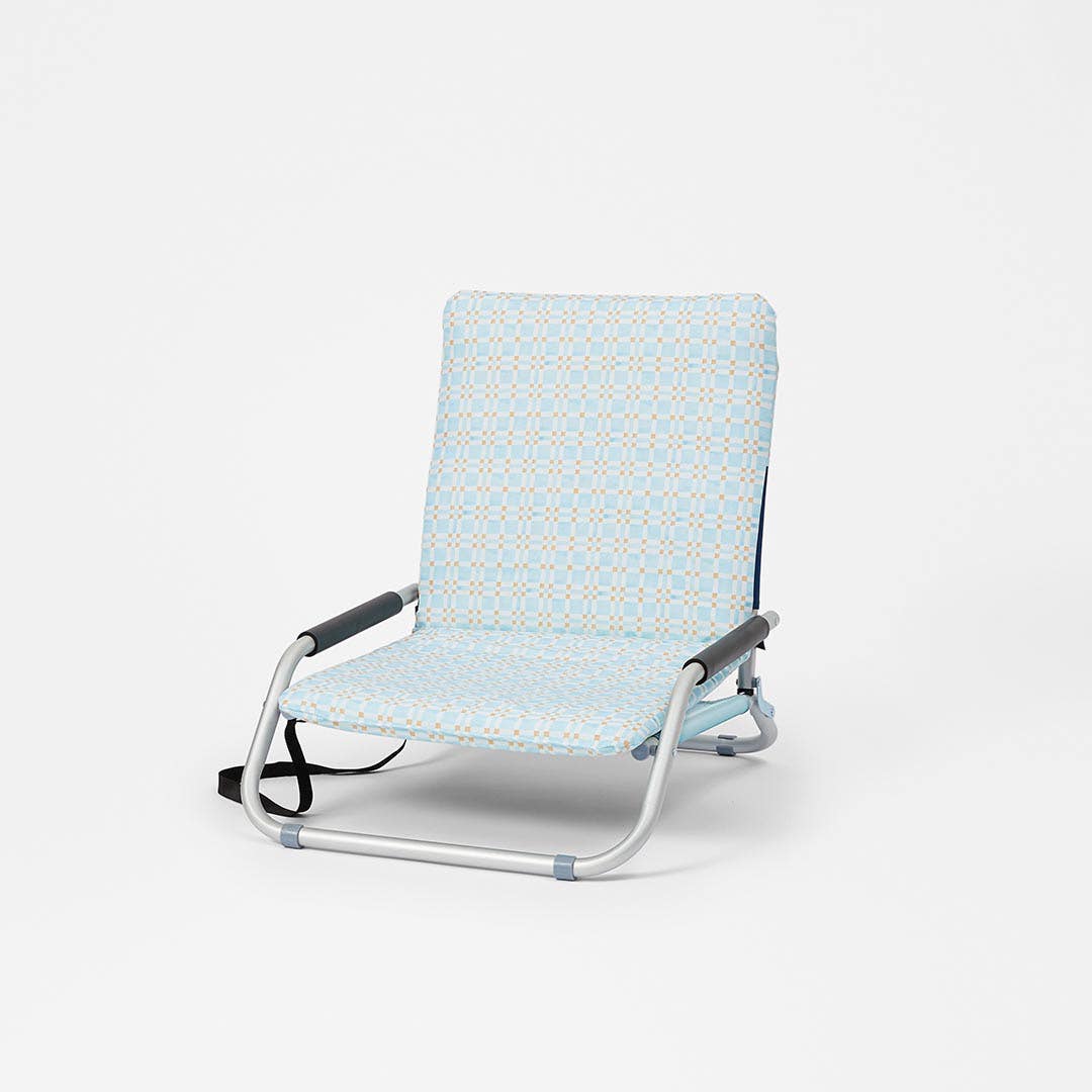 Padded beach on sale chair
