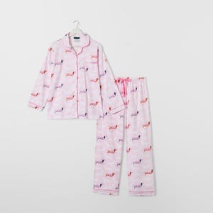 Dachsie Dog Flannelette Pyjamas