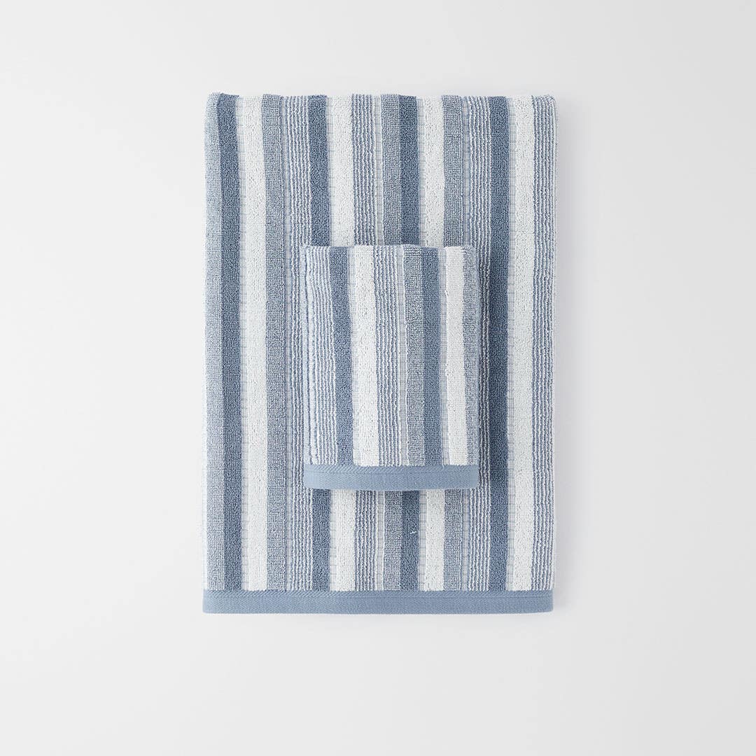 Denim blue towels cheap