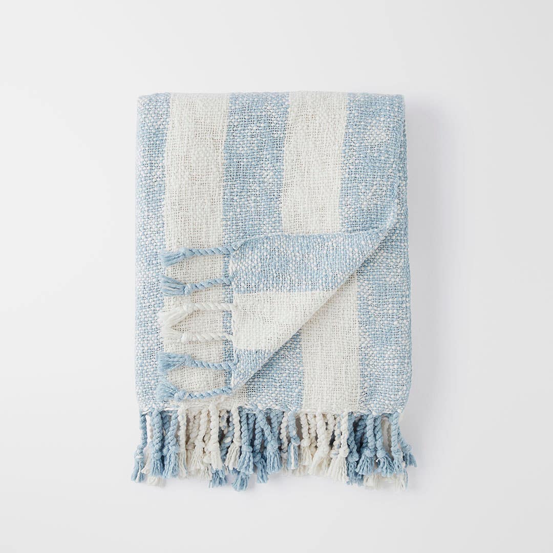 Baby blue throw online
