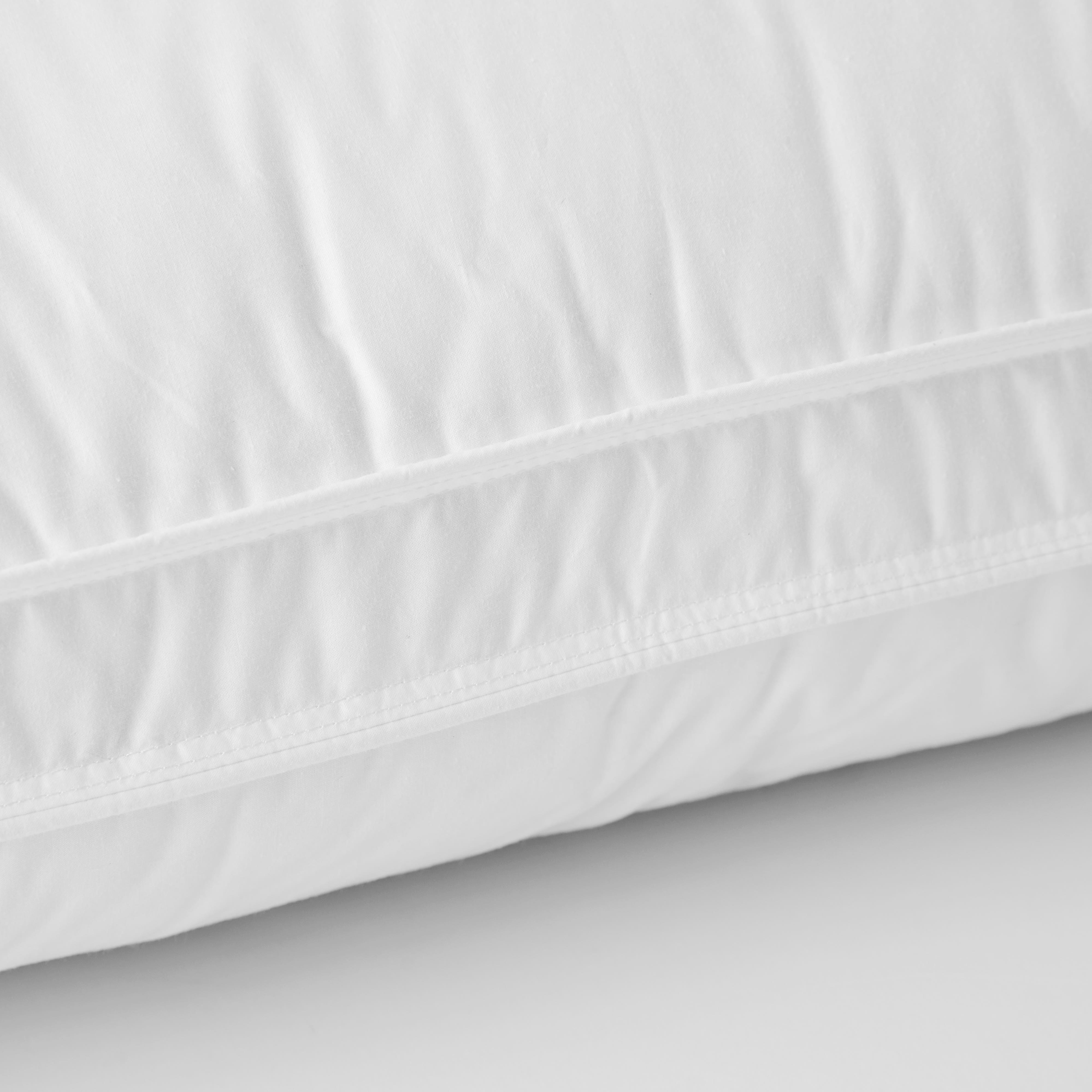 Luxury Surround Goose Down And Feather Pillow in White