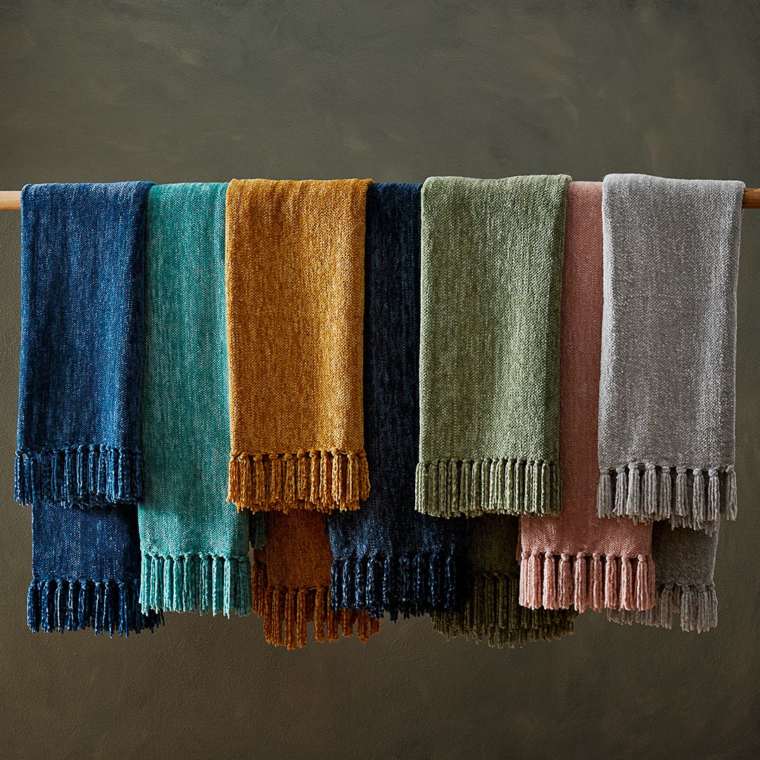 Buy Margot Throw Petrol Blue Online Bed Bath N Table
