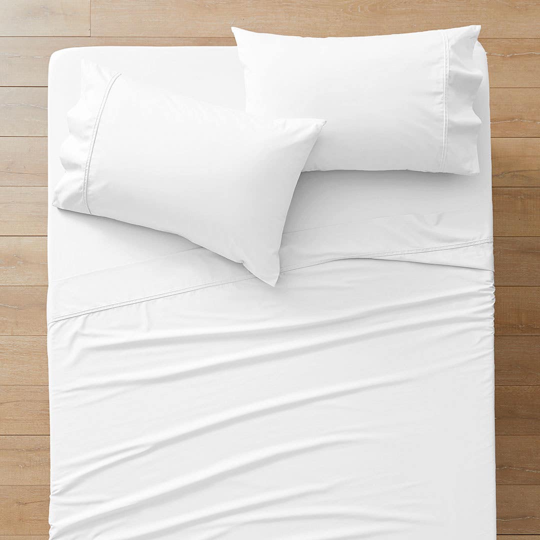 Pure Sheets Buy Pure Sheet Set - White Online | Bed Bath N' Table