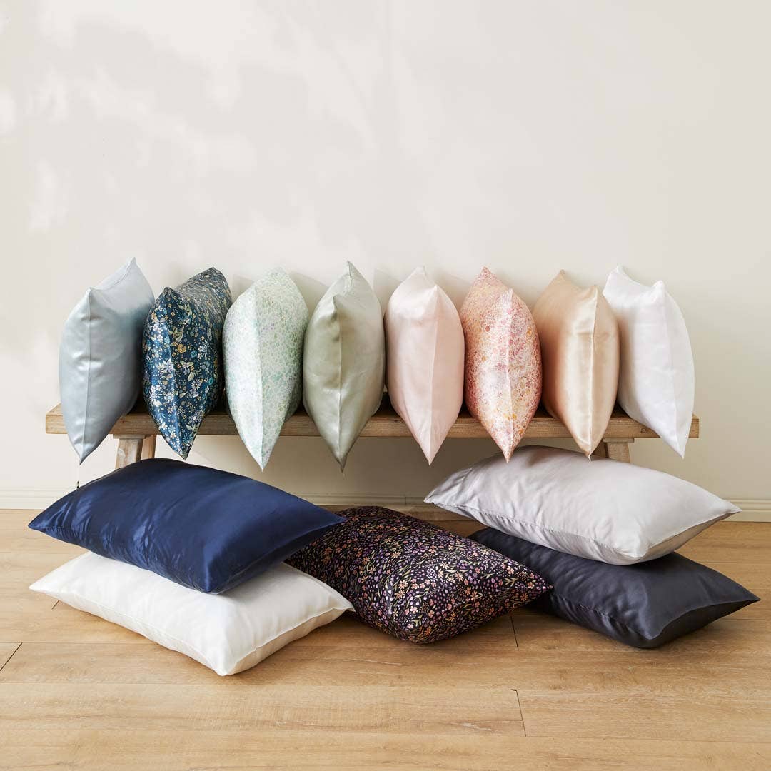 Bed bath and table silk pillowcase top