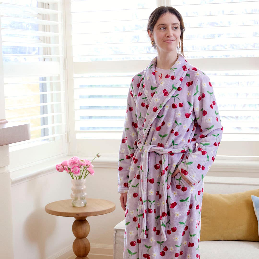 Shop Sweet Cherry Printed Robe Online | Bed Bath N' Table