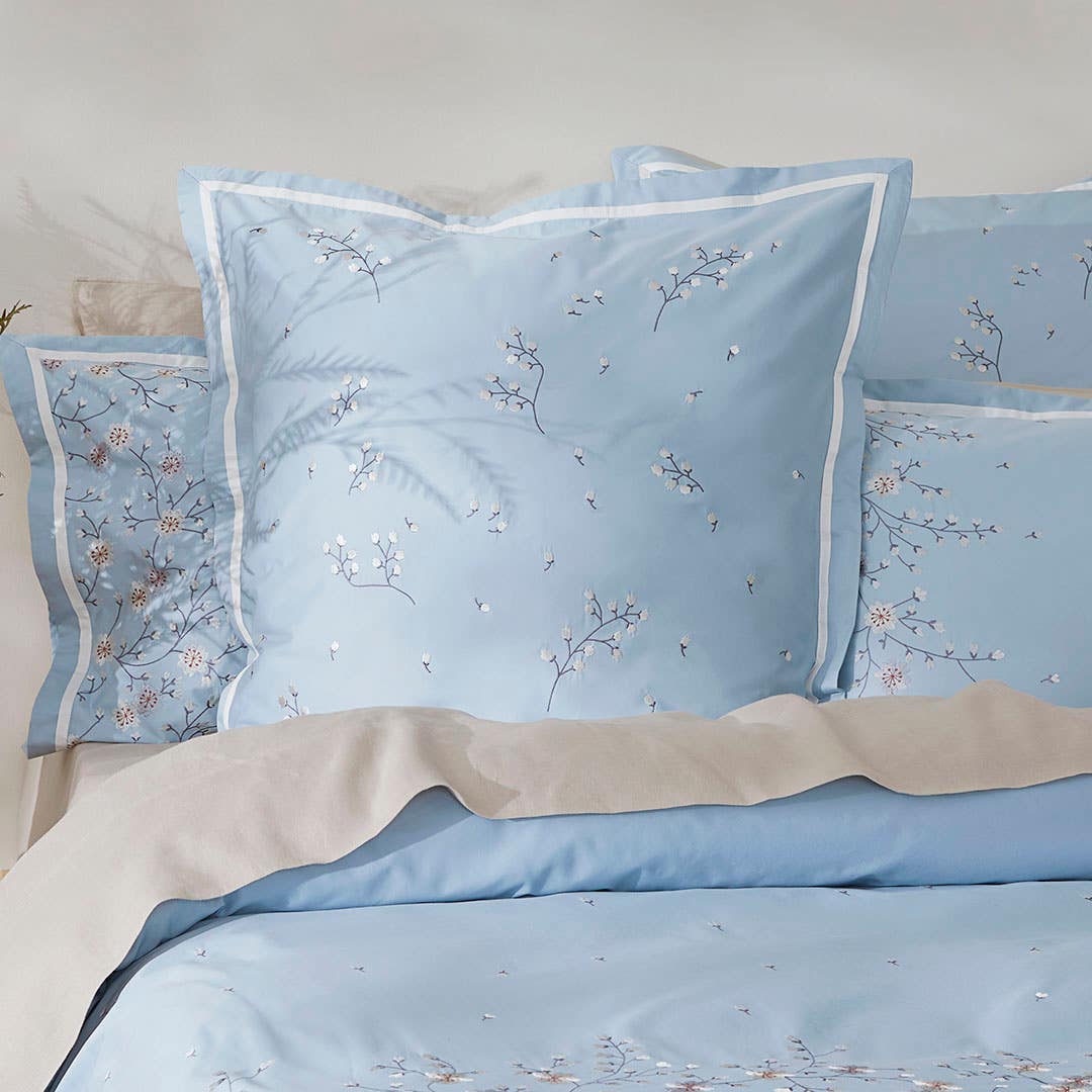 Patterned european pillowcases clearance