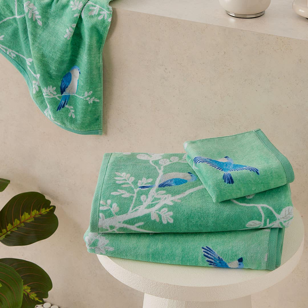 Buy Secret Garden Towels Green Bed Bath N Table