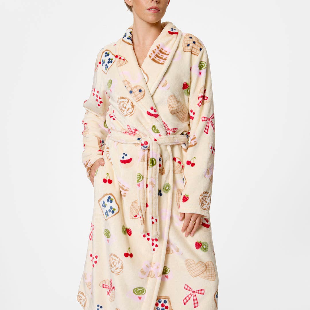 Shop Pastry Club Printed Robe Online | Bed Bath N' Table