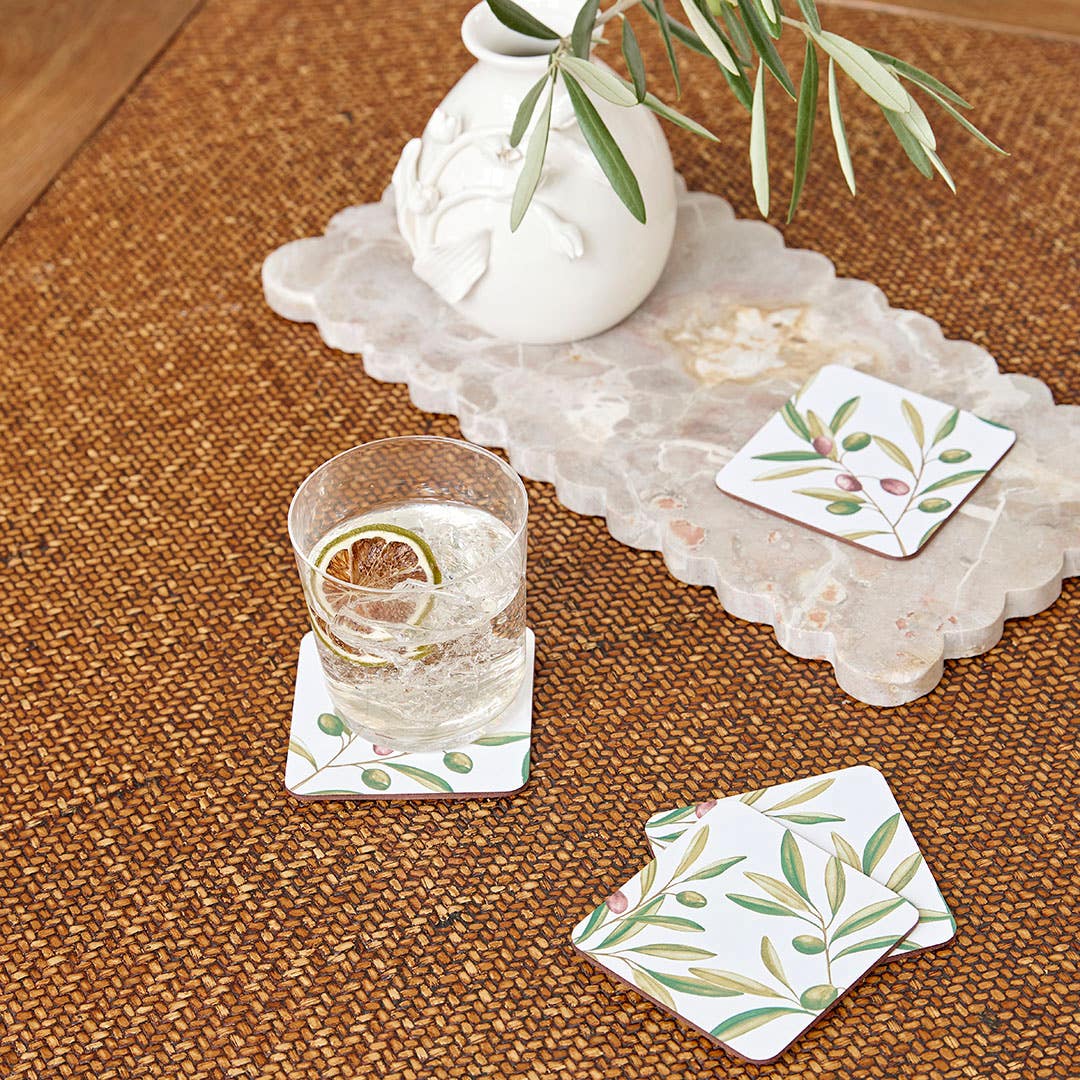 Shop Olive Grove Cork Coasters Online | Bed Bath N' Table