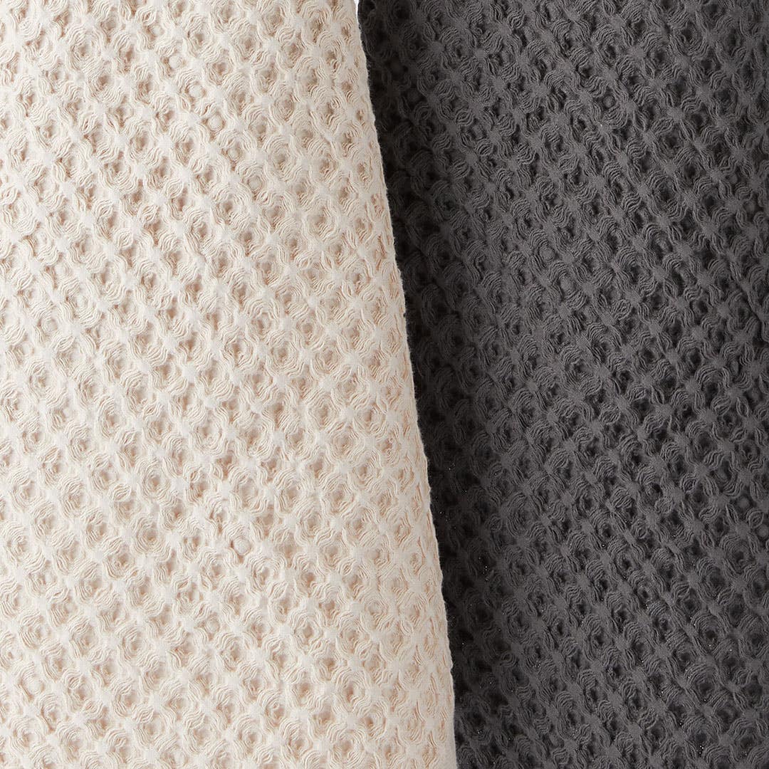 Stone Waffle Towel
