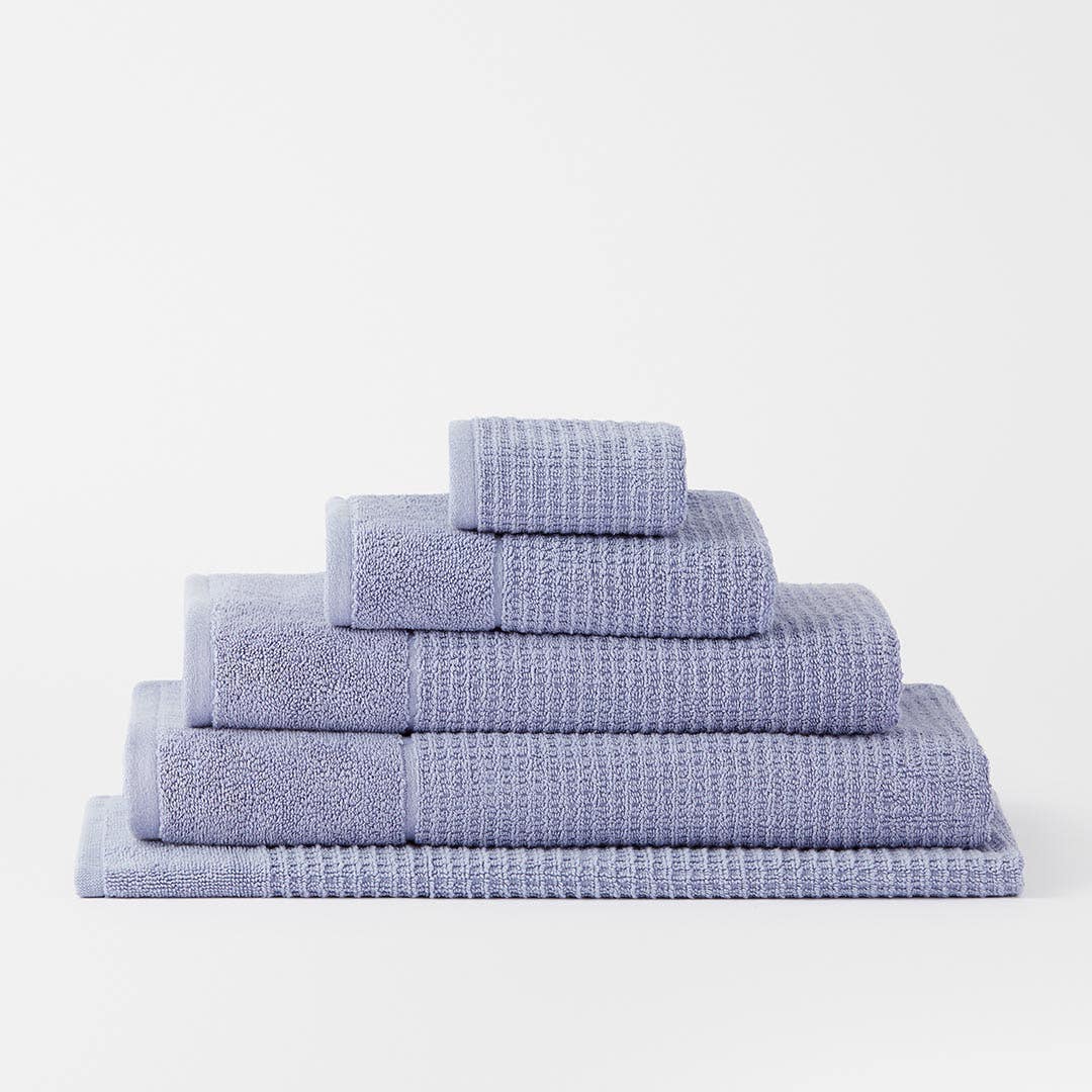 Buy Wythe Waffle Towel Periwinkle Blue Online Bed Bath N Table