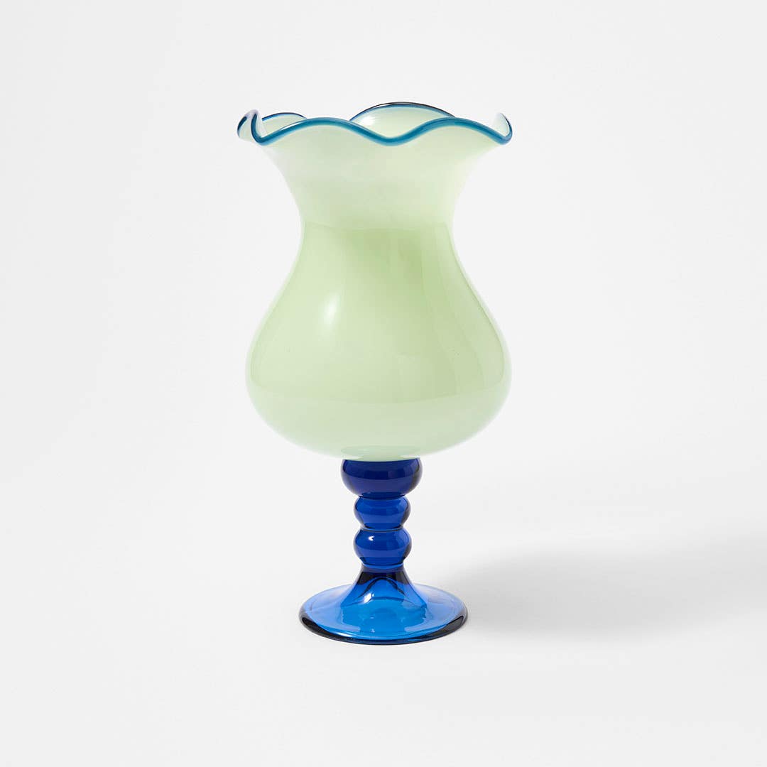 Shop Denby Glass Pedestal Vase Online | Bed Bath N' Table