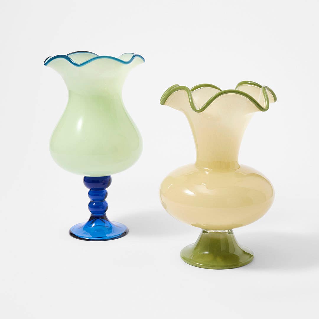 Shop Denby Glass Pedestal Vase Online | Bed Bath N' Table
