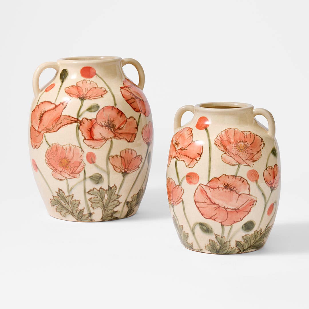 Poppy Ceramic Vase Large