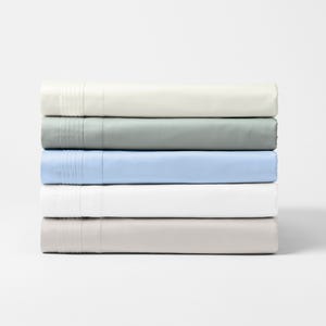Sleeping Beauty 1200 TC Egyptian Cotton Sheet Set - White