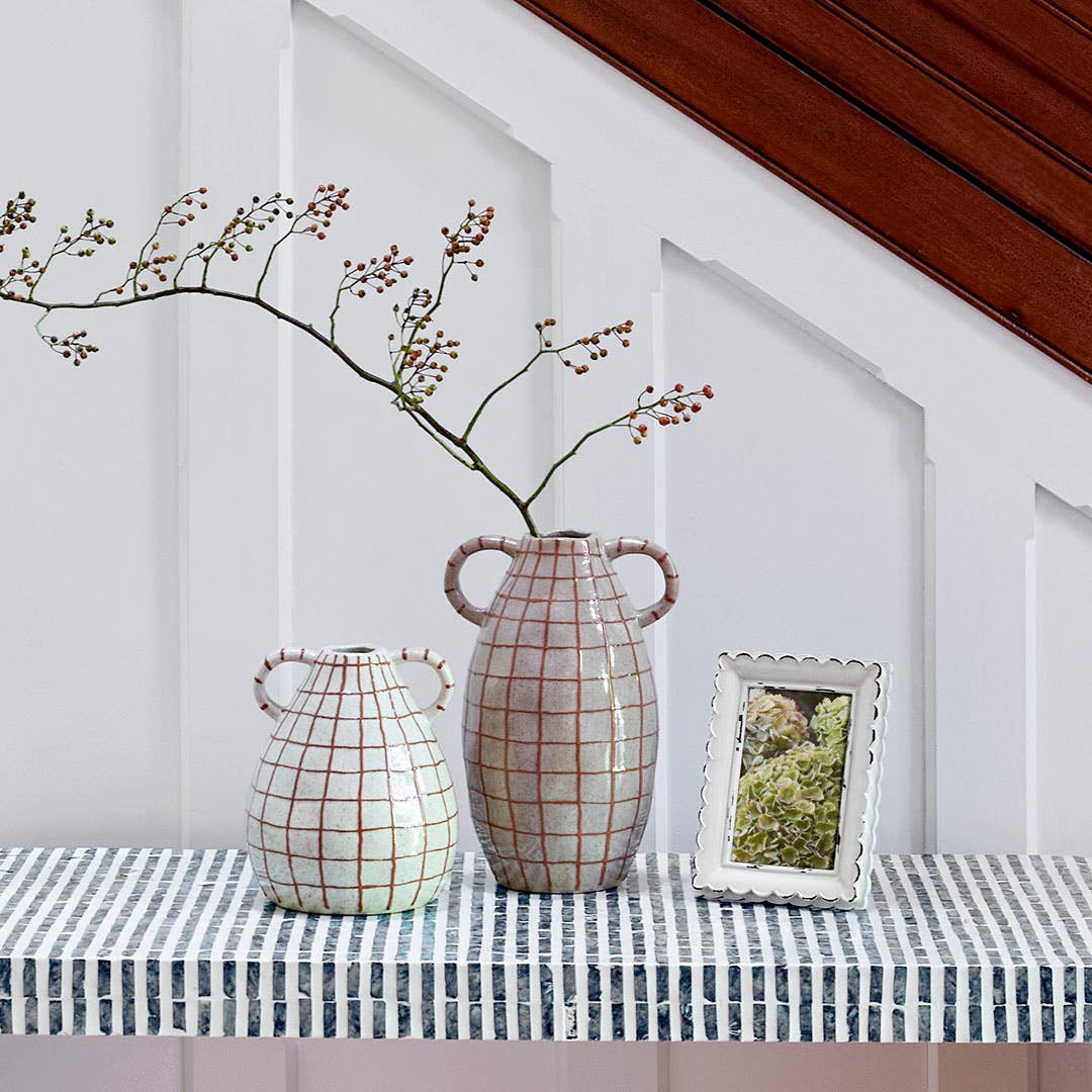 Rosy Check Great Ceramic Vase main image 1