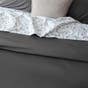 Peyton Quilt Cover Set - Charcoal