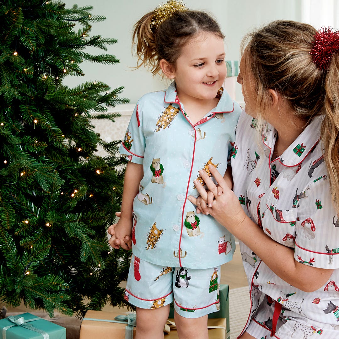 Santa pyjamas child 2025
