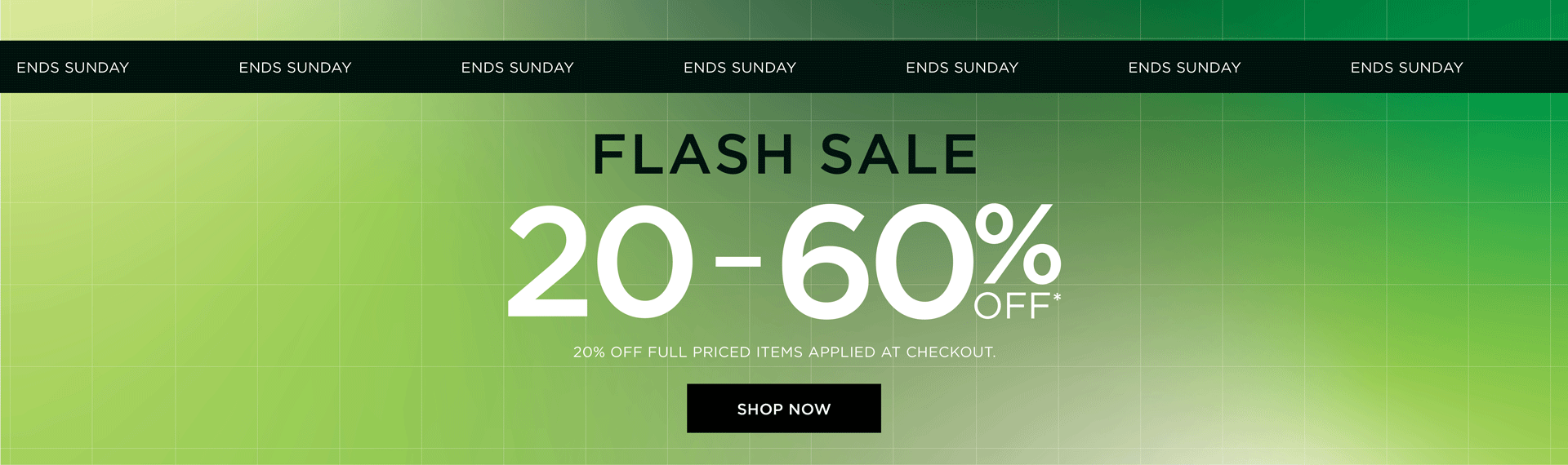 Flash Sale 20-60% Off - Shop Now Flash Sale 20-60% Off - Shop Now