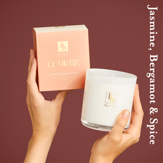 Jasmine, Bergamot and Spice Scented Candle