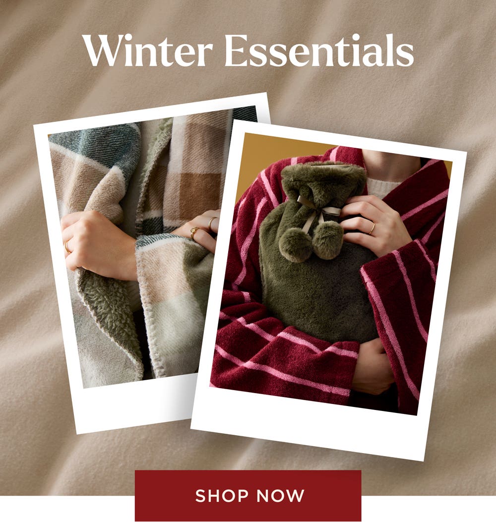 Shop Winter Essentials Shop Winter Essentials