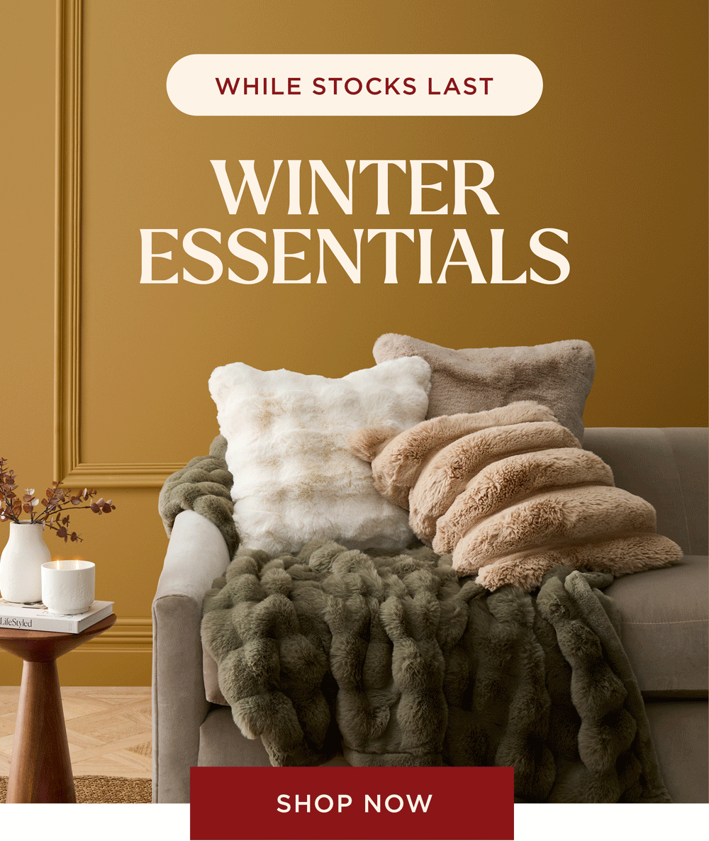 Shop Winter Essentials Shop Winter Essentials